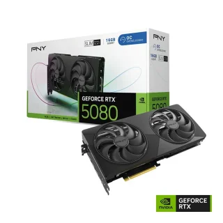 PNY Slim OC - GeForce RTX 5080 16GB Black 300mm