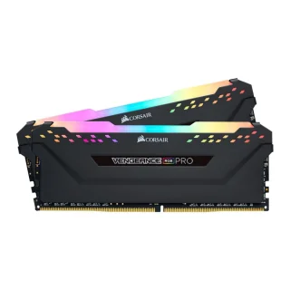 Corsair Vengeance RGB Pro 64 GB - 2 x 32GB, DDR4 288-pin DIMM, 3200MT/s, CL16, Black color