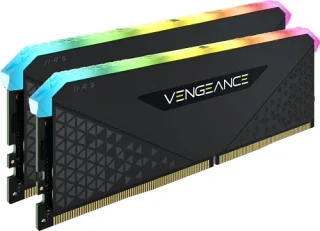 Corsair Vengeance RGB RS 64 GB - 2 x 32GB, DDR4 288-pin DIMM, 3600MT/s, CL18, Black color