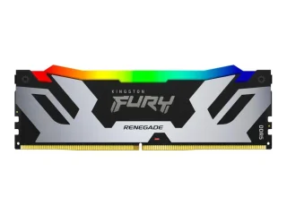 Kingston Fury Renegade RGB 48 GB - 1 x 48GB, DDR5 288-pin DIMM, 6000MT/s, CL32, Silver / Black color