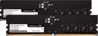 TEAMGROUP Elite 32 GB - 2 x 16GB, DDR5 288-pin DIMM, 4800MT/s, CL40, Black color