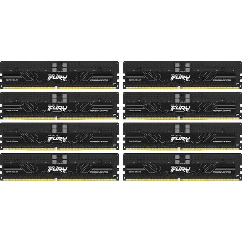 Kingston FURY Renegade Pro 128 GB - 8 x 16GB, DDR5 288-pin DIMM, 6400MT/s, CL32, Black color - Featured Image