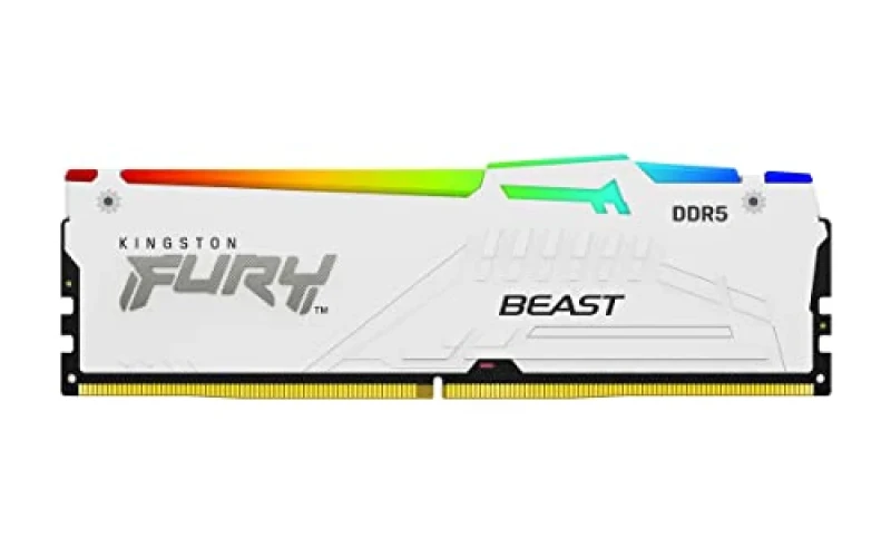 Kingston FURY 32 GB - 1 x 32GB, DDR5 288-pin DIMM, 5200MT/s, CL40, White color - Featured Image