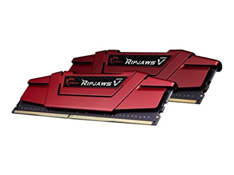 G.Skill Ripjaws V 32 GB - 2 x 16GB, DDR4 288-pin DIMM, 3000MT/s, CL15, Red color - Featured Image