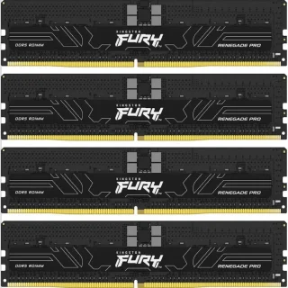 Kingston FURY Renegade Pro 64 GB - 4 x 16GB, DDR5 288-pin DIMM, 6400MT/s, CL32, Black color