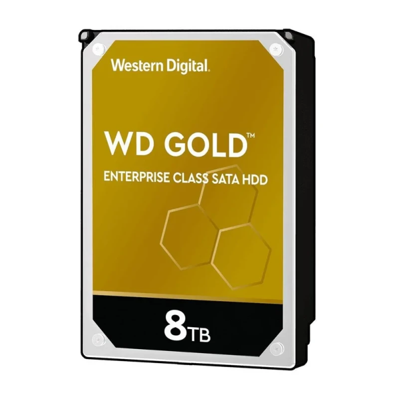 Western Digital Gold - 8 TB 7200 RPM, SATA 6.0 Gb/s, 3.5", 256 MB Cache memory - Featured Image