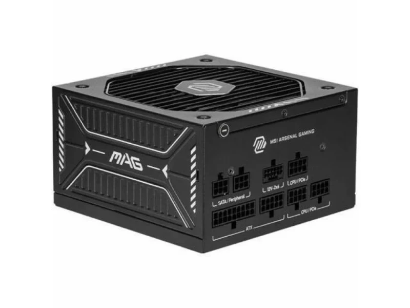 MSI MAG A750GLS PCIE5 - 750 W ATX Power Supply, 80+ Gold, Fully Modular, Black Color - Featured Image