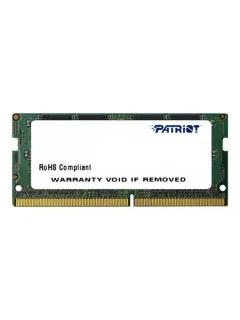 Patriot Signature Line 8 GB - 1 x 8GB, DDR4 288-pin DIMM, 2400MT/s, CL17, Green / Black color