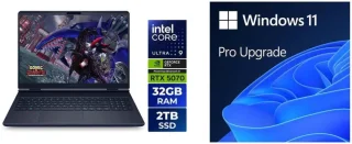 Alienware 16X Aurora LAC16251-9582BLU-PUS 16" QHD+ Gaming Laptop – Intel Core Ultra 9 275HX, NVIDIA GeForce RTX 5070 8GB GDDR7, 32GB DDR5 RAM, 2TB PCIe NVMe SSD, 240Hz Display, Wi-Fi 7, Thunderbolt 5, Advanced Vapor Chamber Cooling, RGB AlienFX Keyboard, Windows 11 Home