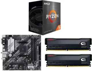 AMD Ryzen 5 5500 + ASUS PRIME B550M-A AC + GeIL ORION 32GB (2 x 16GB) DDR4 3200