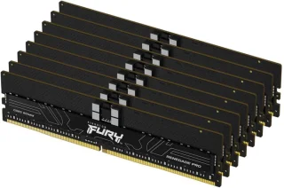 Kingston FURY Renegade Pro 256 GB - 8 x 32GB, DDR5 288-pin DIMM, 6000MT/s, CL32, Black color