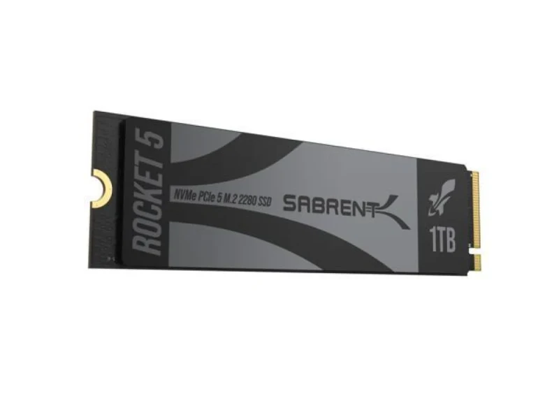 Sabrent Rocket 5 - 1 TB SSD, M.2 PCIe 5.0 X4, M.2-2280 - Featured Image