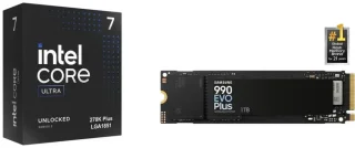 Intel Core Ultra 7 270K Plus + SAMSUNG 990 EVO PLUS SSD 1TB