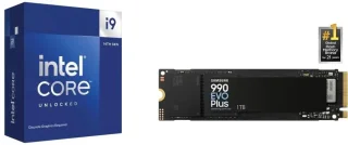 Intel Core i9-14900KF + SAMSUNG 990 EVO PLUS SSD 1TB