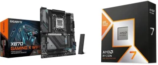 GIGABYTE X870 GAMING X WIFI7 + AMD Ryzen 7 9800X3D