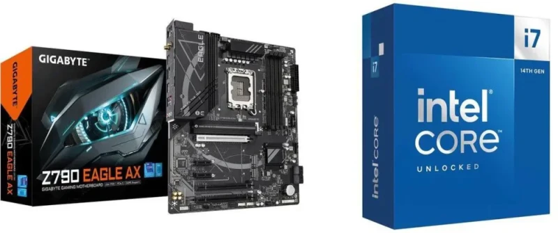 GIGABYTE Z790 EAGLE AX + Intel Core i7-14700K - Featured Image