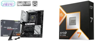MSI MAG X870E GAMING MAX WIFI + AMD Ryzen 7 9800X3D