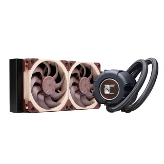 Noctua NL-LC1-24 - 22.5 dB, Brown/Beige color, AIO Watercooler, 240mm radiator
