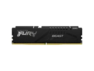 Kingston FURY Beast 32 GB - 1 x 32GB, DDR5 288-pin DIMM, 6000MT/s, CL36, Black / Silver color