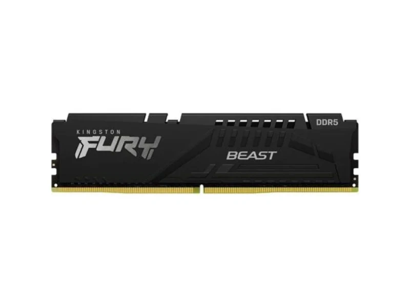 Kingston FURY Beast 32 GB - 1 x 32GB, DDR5 288-pin DIMM, 6000MT/s, CL36, Black / Silver color - Featured Image
