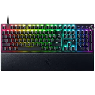Razer Huntsman V3 Pro - Gaming Wired Keyboard, Razer Analog Optical Switch Gen-2 Switches, RGB Backlit, Black Color