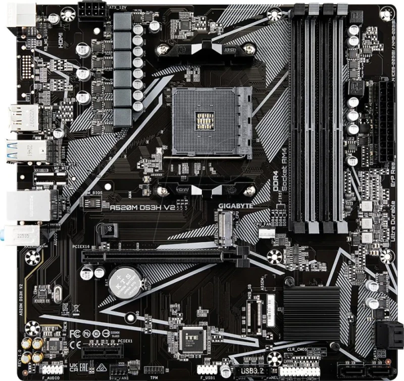 Gigabyte A520M DS3H V2 - Featured Image