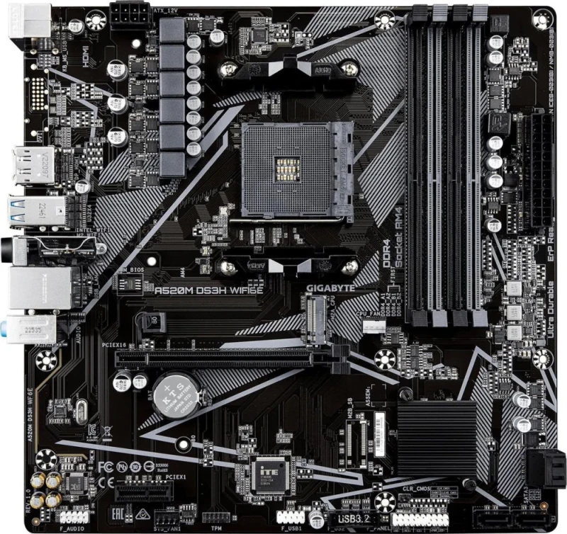 Gigabyte A520M DS3H WIFI6E - Featured Image