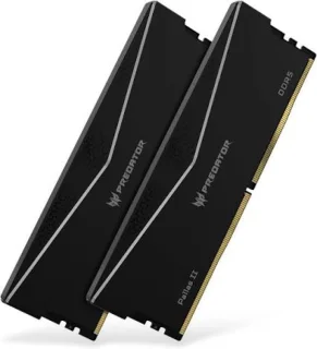Acer Predator Pallas II 64 GB - 2 x 32GB, DDR5 288-pin DIMM, 6000MT/s, CL30, Black color