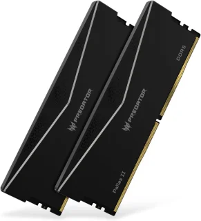 Acer Predator Pallas II 32 GB - 2 x 16GB, DDR5 288-pin DIMM, 6000MT/s, CL32, Black color