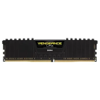 Corsair Vengeance LPX 16 GB - 1 x 16GB, DDR4 288-pin DIMM, 2400MT/s, CL16, Black color