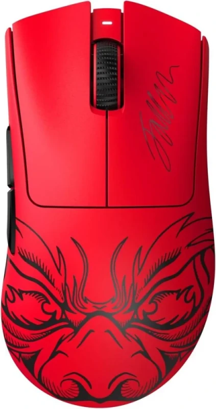 Razer DeathAdder V3 Pro Faker Edition - Wired, Wireless Optical Mouse, 30000 DPI, Red / Black color - Featured Image