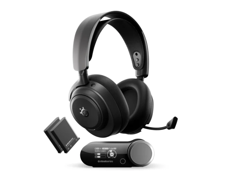 SteelSeries Arctis Nova Pro Omni - Gaming headset, Wireless, Microphone, 10Hz-40kHz, Black Color - Featured Image