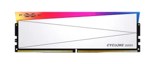 Silicon Power XPOWER Cyclone RGB 32 GB - 2 x 16GB, DDR5 288-pin DIMM, 6000MT/s, CL36, White color
