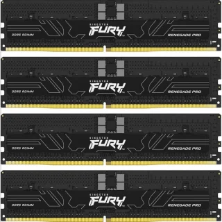 Kingston FURY Renegade Pro 64 GB - 4 x 16GB, DDR5 288-pin DIMM, 5600MT/s, CL28, Black color
