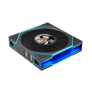 Lian Li UNI FAN TL LCD FLEX - 120mm PWM fan, 26 dB, 66 CFM Airflow, 350 - 1900 RPM, Black Color