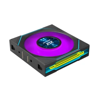 Lian Li UNI FAN SL-INF LCD FLEX - 120mm PWM fan, 29.5 dB, 59.2 CFM Airflow, 350 - 2000 RPM, Black Color