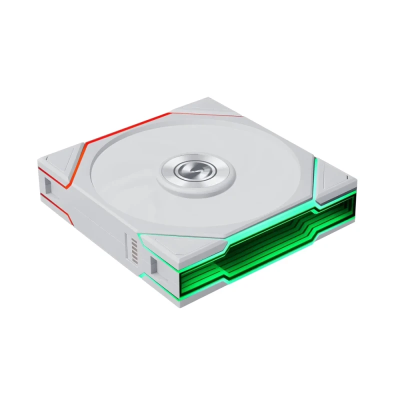 Lian Li UNI FAN TL FLEX - 120mm PWM fan, 33 dB, 90.1 CFM Airflow, 200 - 2600 RPM, White Color - Featured Image