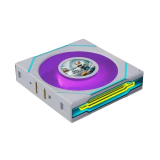 Lian Li UNI FAN SL-INF LCD FLEX - 120mm PWM fan, 31 dB, 56.89 CFM Airflow, 350 - 1950 RPM, White Color