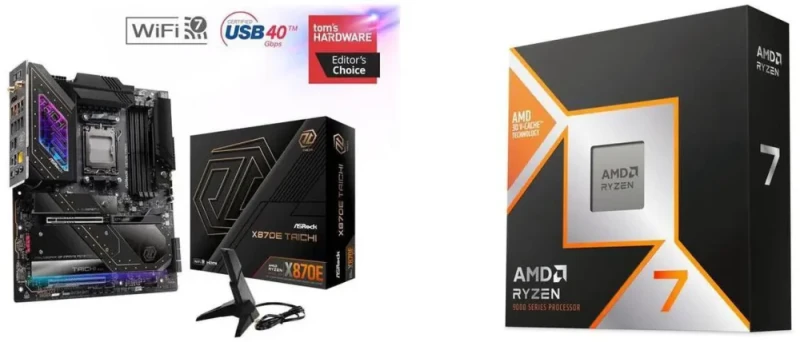 ASRock X870E Taichi + AMD Ryzen 7 9800X3D - Featured Image