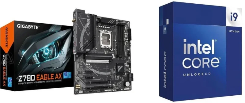 GIGABYTE Z790 EAGLE AX + Intel Core i9-14900K - Featured Image