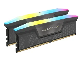 Corsair Vengeance RGB 16 GB - 2 x 8GB, DDR5 288-pin DIMM, 6000MT/s, CL36, Black color