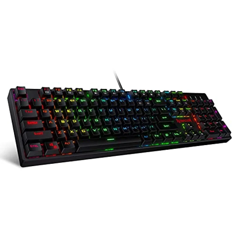 Redragon K582 SURARA - Gaming Wired Keyboard, Outemu Red Switches, RGB Backlit, Black Color - Featured Image