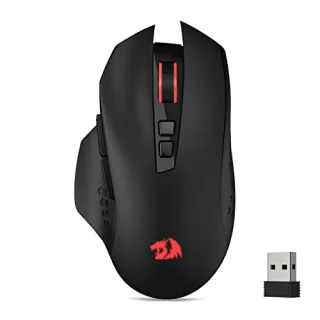 Redragon M656 - Wireless Optical Mouse, 4000 DPI, Red color