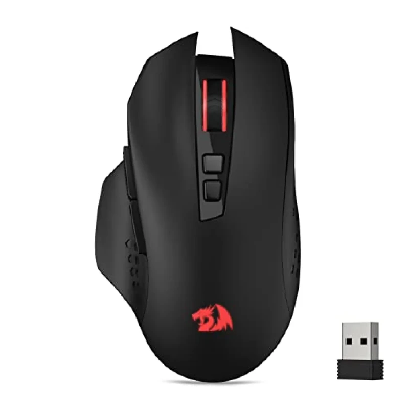 Redragon M656 - Wireless Optical Mouse, 4000 DPI, Red color - Featured Image