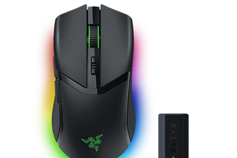 Razer Cobra Hyperspeed (w/8K Dongle) - Wired, Wireless, Bluetooth Wireless Optical Mouse, 26000 DPI, Black color - Featured Image