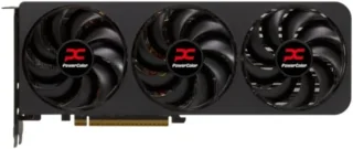PowerColor Reaper Radeon RX 9070 XT 16GB Black/Red – AMD RDNA GPU, 16GB GDDR6, Boost Clock up to 2850 MHz, Triple-Fan Reaper Cooling, Factory Overclock, PCIe 4.0, HDMI/DP Outputs, High-Performance Gaming, 289 mm