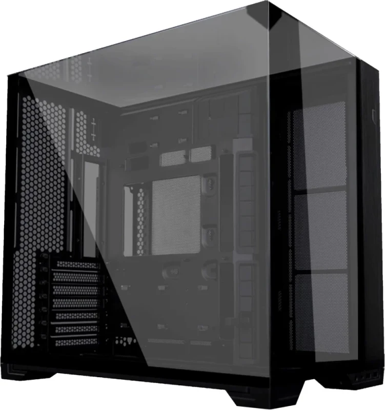 Lian Li O11 Vision Compact E-ATX Mid-Tower Case - Tempered Glass, USB-C 3.0, E-ATX Support, Black - Featured Image