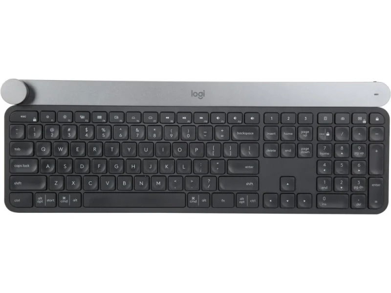 Logitech CRAFT - Standard Wireless Keyboard, Black Color - Featured Image