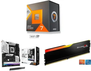 AMD Ryzen 7 7700X3D + ASRock B850 Pro RS WiFi + G.SKILL Ripjaws M5 Neo RGB Series 16GB