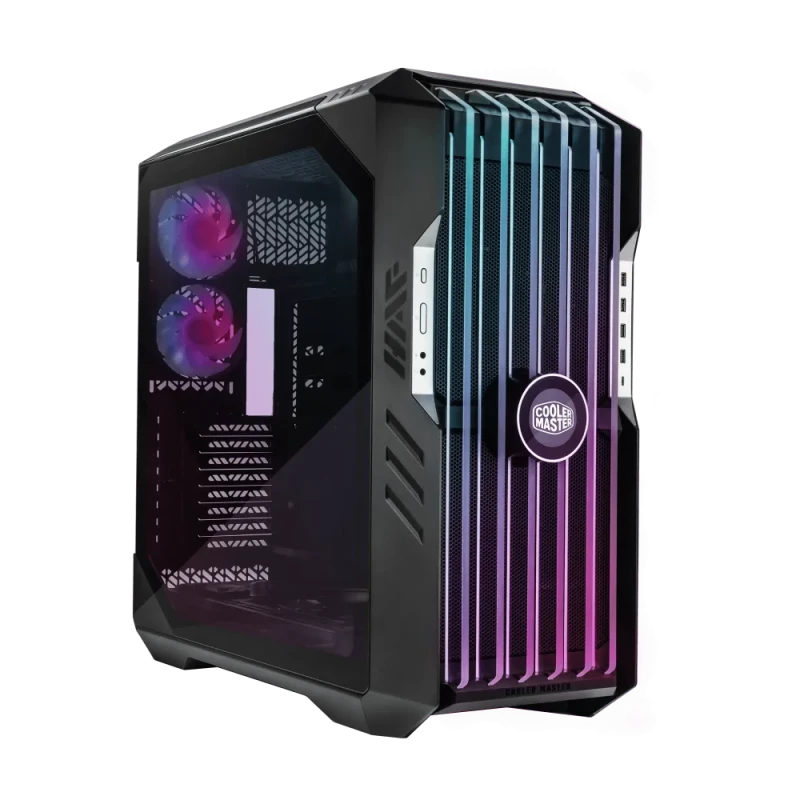 Cooler Master HAF 700 EVO Full Tower Case - Tempered Glass, ARGB, E-ATX Support, USB Type-C, Black - Featured Image